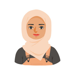 portrait of a hijab woman