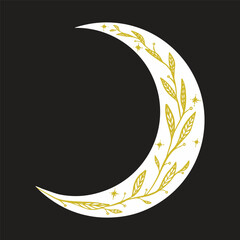 moon cute illustration