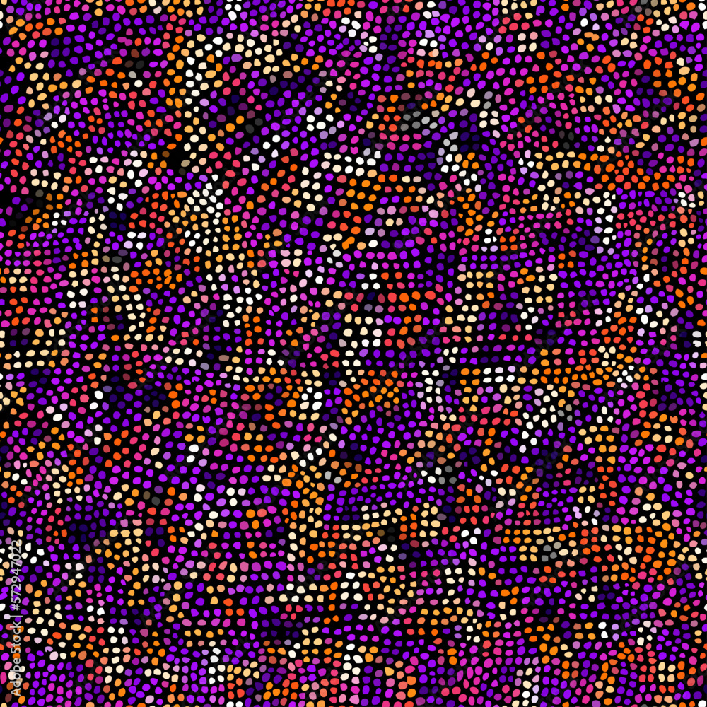 Aufkleber vector seamless mosaic art pattern. art background.