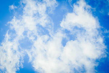 Beautiful clouds in the sky. Clouds background.