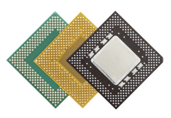 Central processing unit or Computer chip