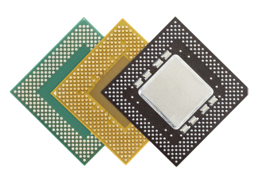 Central processing unit or Computer chip