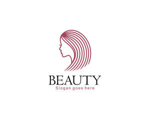 Hand drawn hair salon logo collection,
