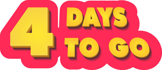 Number days left countdown for promotional banner. Nine, eight, seven, six, five, four, three, two, one, zero days left.