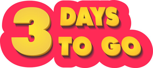 Number days left countdown for promotional banner. Nine, eight, seven, six, five, four, three, two, one, zero days left.