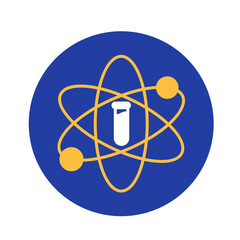 Experiment electron Vector Icon

