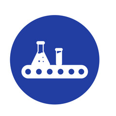 Chemical test Vector Icon

