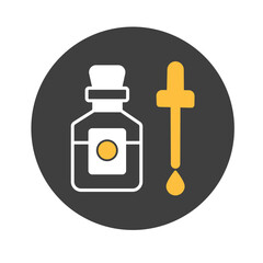 Chemical test Vector Icon

