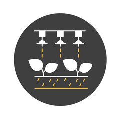 Smart agriculture Vector Icon

