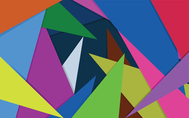 Colorful geometric background