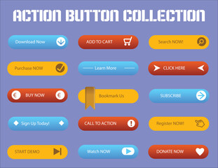 cta web button collection