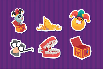 fools day celebration six icons