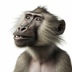 Happy Baboon - Funny Monkey