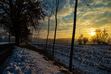 Alba invernale