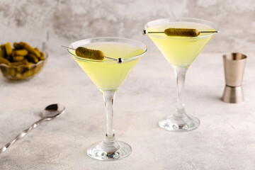 Dill Pickle Martini Vodka.