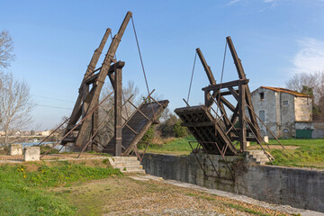 Fototapeta na wymiar Pont Van Gogh Arles