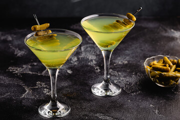 Dill Pickle Martini Vodka.