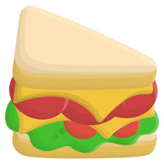 sandwich with cheese