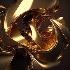 Gold abstract background