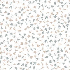 Seamless pattern with rabbits. Hare, Easter, spring, flowers. Childish cute print. Vector graphics.
