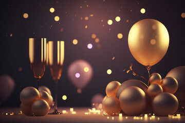 beautiful celebration minimalist backgroun design consept
