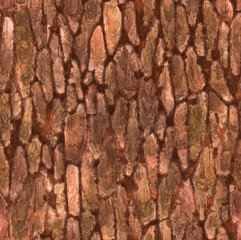 Closeup realistic wooden texture for design and decoration high quality details - 3D rendering
