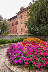 Malabaila castle (Castello dei Malabaila), Canale, Piedmont, Italy