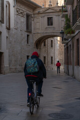 En bici por la Catedral de Valencia