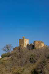 Fototapeta na wymiar Brancion castle (Chateau de Brancion), Martailly-les-Brancion, Burgundy, France