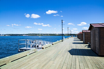 Halifax Waterfront  - Halifax, Nova Scotia, Canada - obrazy, fototapety, plakaty