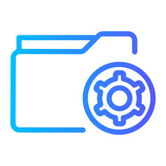 folder gradient icon