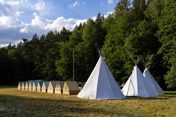 Scout camp, Western Bohemia, Czech Republic