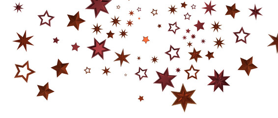 stars. Confetti celebration, Falling golden abstract decoration for party, birthday celebrate,