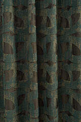 Fototapeta premium A beautiful curtain with a catch.