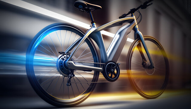 Concept of Electric Vehicles of the Future - Generative AI