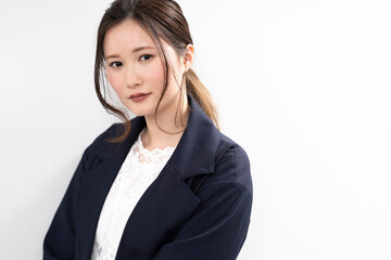 クールなビジネスウーマン