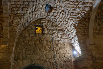 Gewölbe in der Kirche von Ilij, bei Byblos-Batroun, Libanon