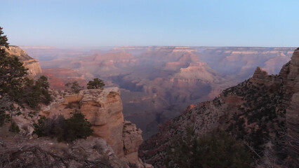 Grand Canyon before sunrise