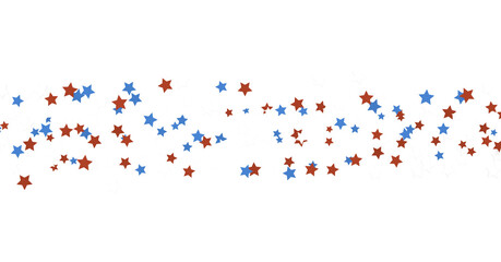 Stars - stars confetti on american independence day