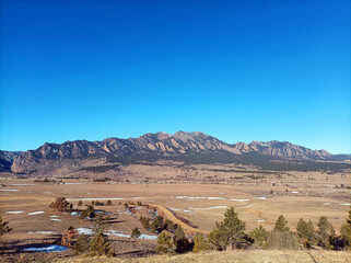 Front Range Landscape, Boulder, Colorado, USA