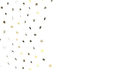 stars background, sparkle lights confetti falling. magic shining Flying christmas stars on night