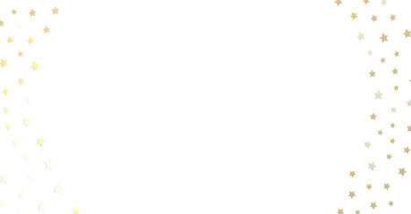 Stars - stars. Confetti celebration, Falling golden abstract decoration for party, birthday celebrate,