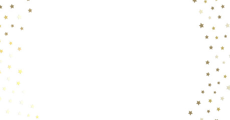 Stars - stars. Confetti celebration, Falling golden abstract decoration for party, birthday celebrate,