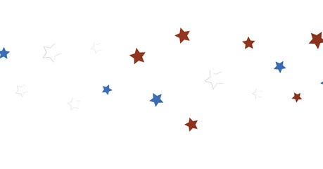 Stars - stars confetti on american independence day