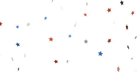 Stars - stars confetti on american independence day