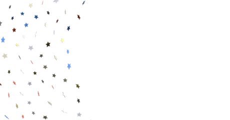 Stars - stars confetti on american independence day