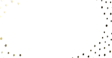 Stars - stars background, sparkle lights confetti falling. magic shining Flying christmas stars on night