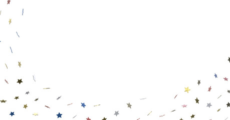 Stars - stars confetti on american independence day