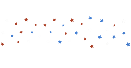 Stars - stars confetti on american independence day