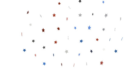 Stars - stars confetti on american independence day